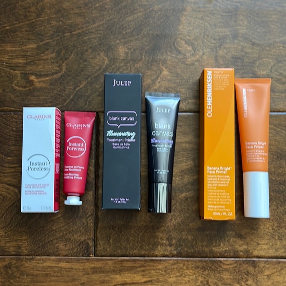 NWOB Face Primers Travel Bundle Cover FX Laura Mercier Smashbox Tatcha Too Faced - Picture 2 of 3